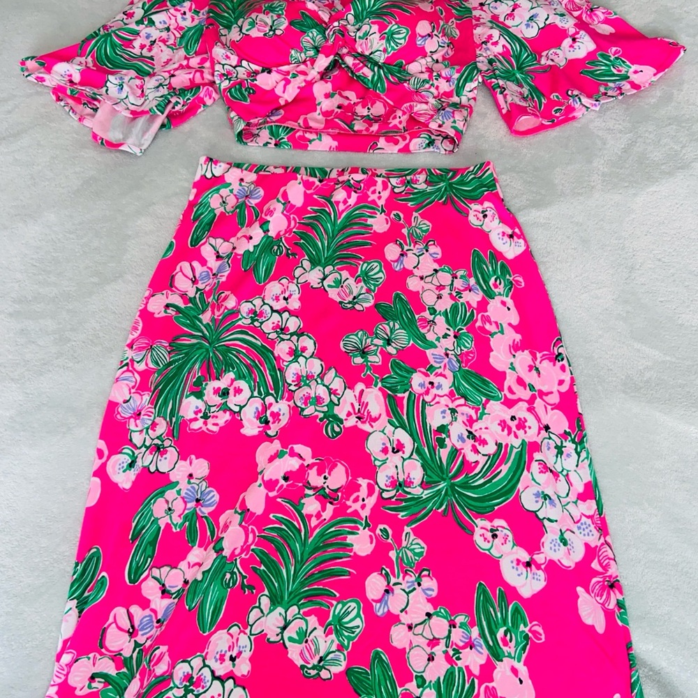 Lilly Pulitzer Minka SKIRT Roxie Pink Worth A Look